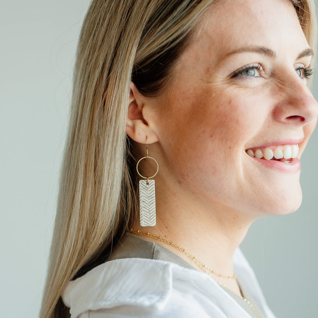 Leather Earrings