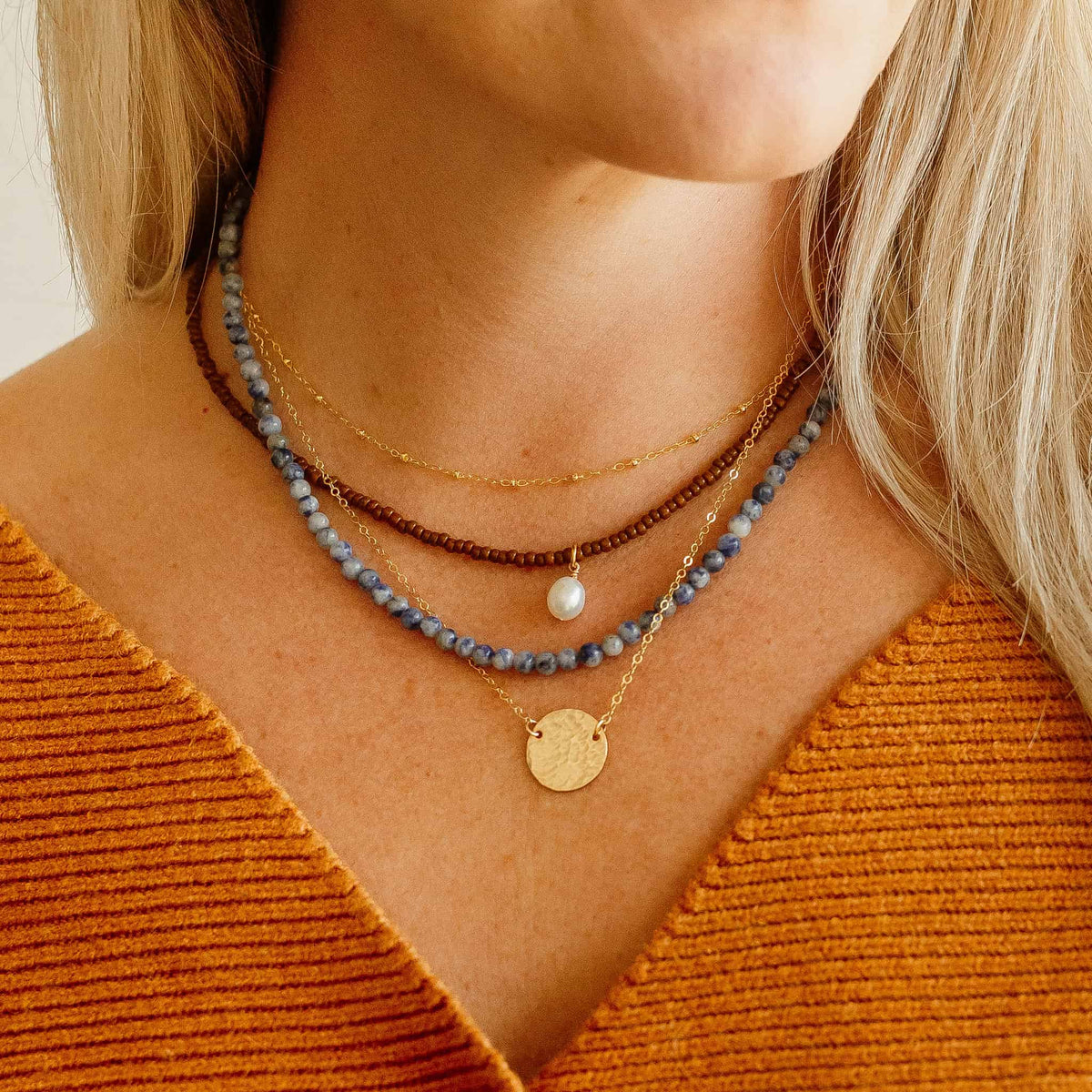 Pearl Necklace Charm