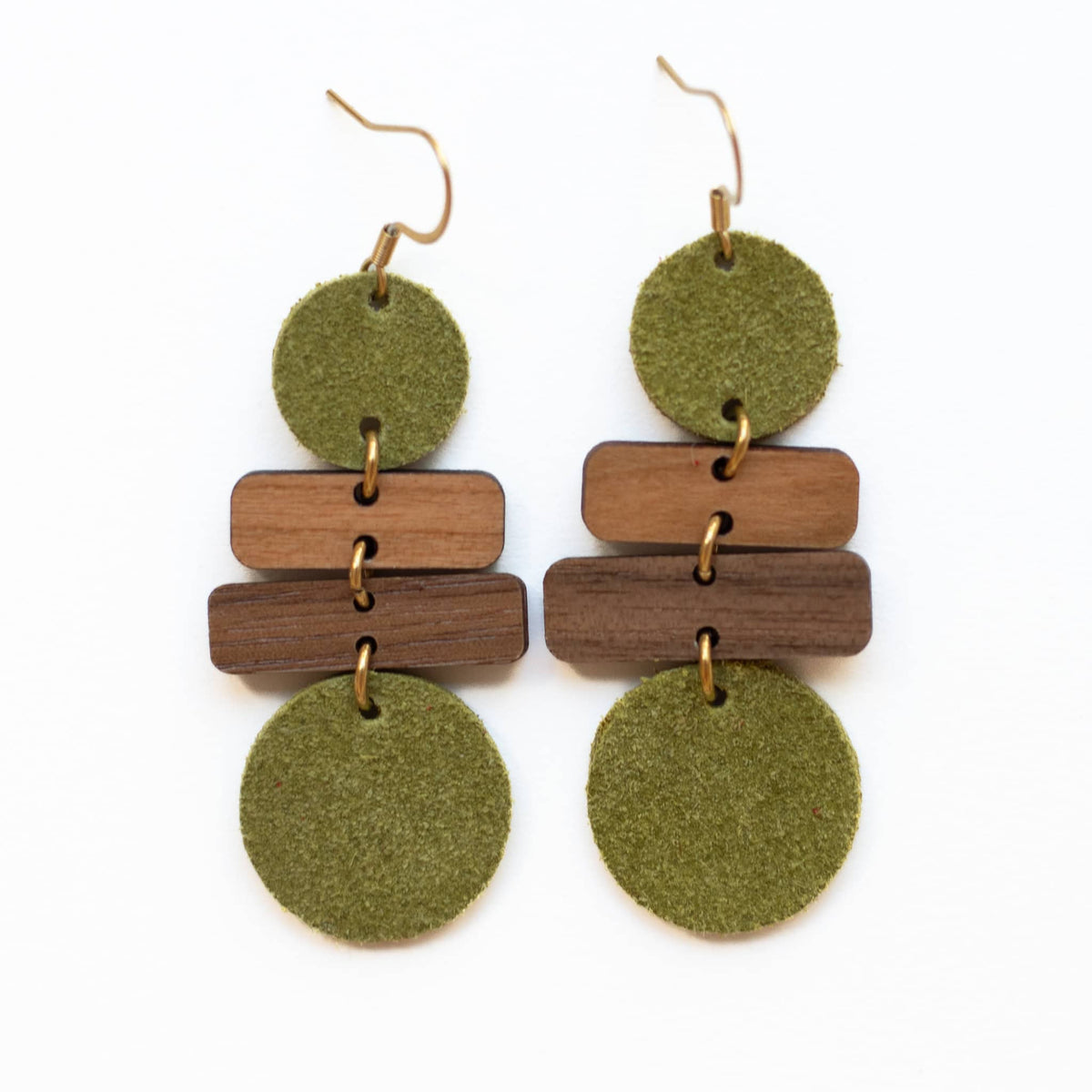 Chartreuse River Earrings