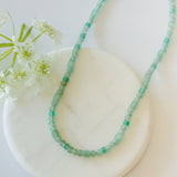 Green Aventurine Veda Beaded Necklace