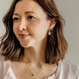Pearl Heart Ellis Earrings