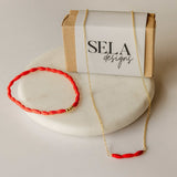Red Coral Bracelet