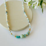Sea Salt Cove Gemstone Necklace