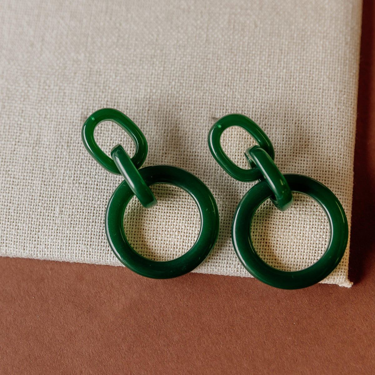 Green Hali Earrings