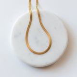 Kate Herringbone Chain Necklace