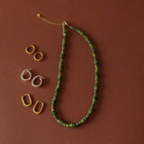 Olive Veda Beaded Necklace