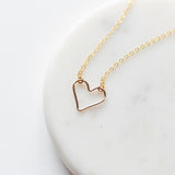 Open Heart Necklace