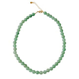 Anika Green Beaded Necklace