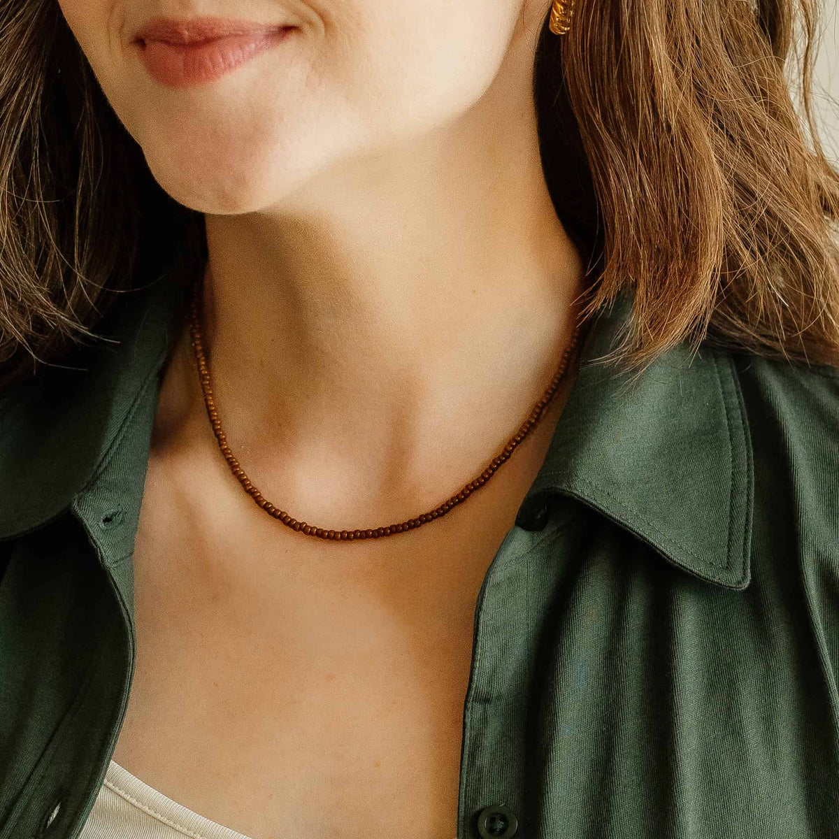 Cognac Neve Necklace