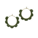 Olive Daisy Earrings