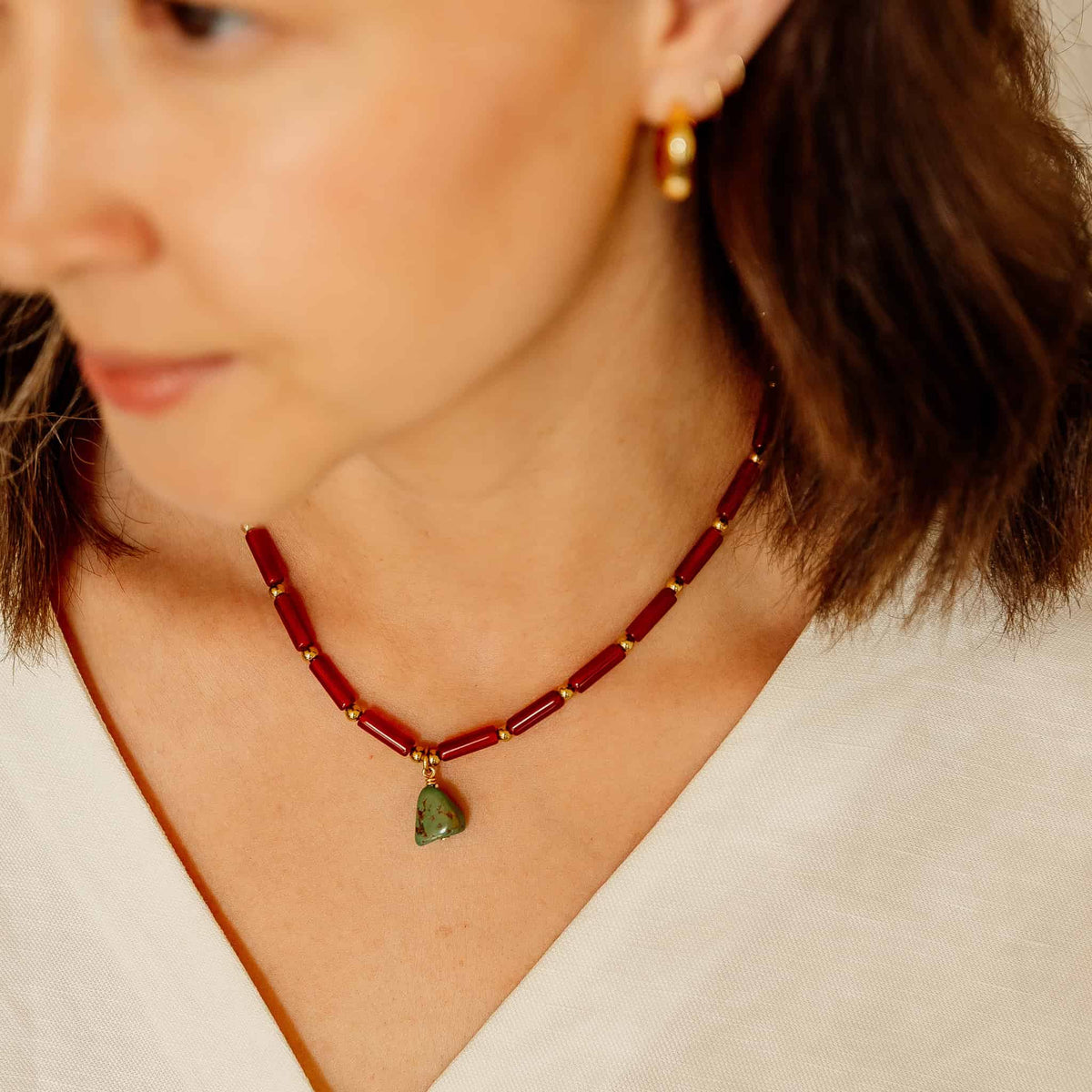Sienna Beaded Necklace