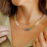Spring Bea Beaded Necklace