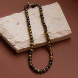Tiger's Eye Beaded Necklace