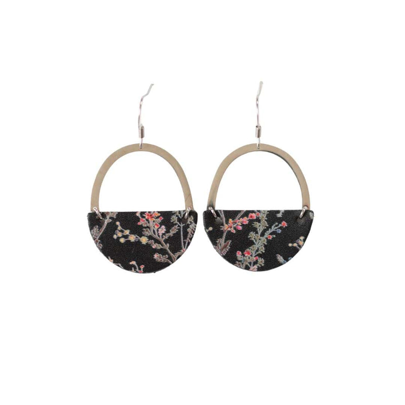 Black Holly Jo Earrings