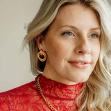 Gold Knot Earrings