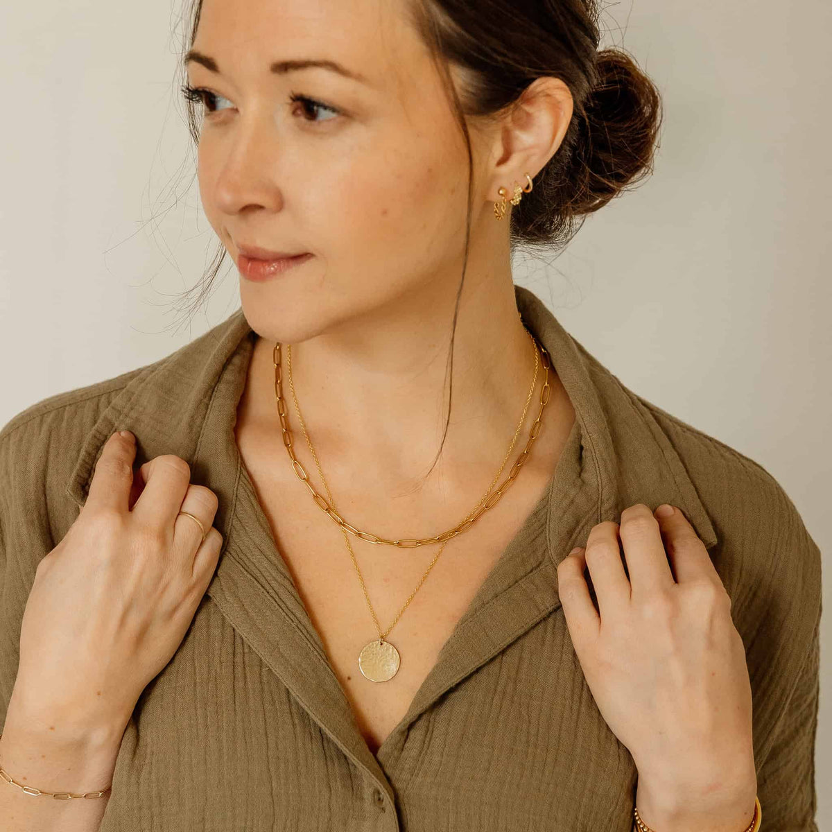 Helen Coin Necklace