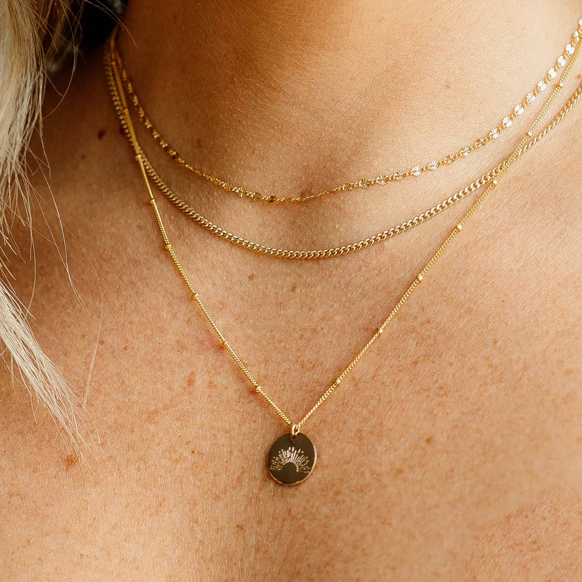 Mercy Sun Necklace