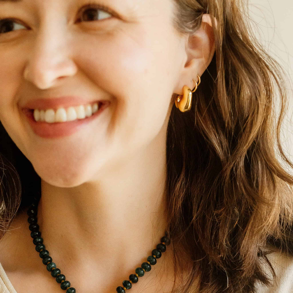 Molten Gold Earrings